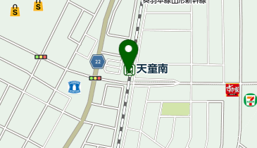 天童南の地図画像