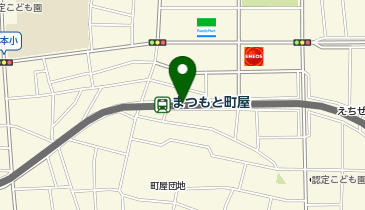 まつもと町屋の地図画像