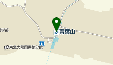 青葉山の地図画像