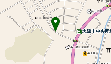 志津川中央団地の地図画像