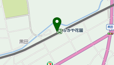 ふかや花園の地図画像