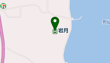 岩月の地図画像