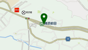 浦添前田の地図画像