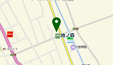 地ノ森の地図画像