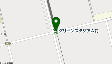 グリーンスタジアム前の地図画像