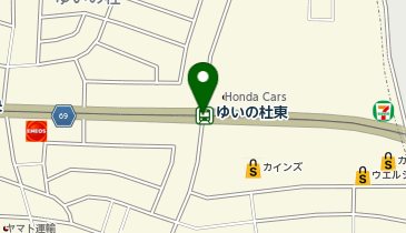 ゆいの杜東の地図画像