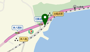 仙巌園の地図画像