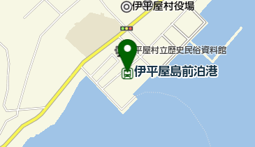 伊平屋島前泊港の地図画像