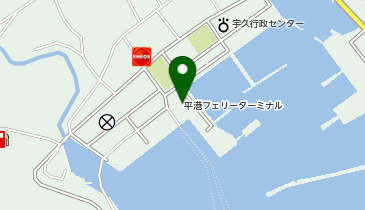 宇久平港<宇久島>の地図画像