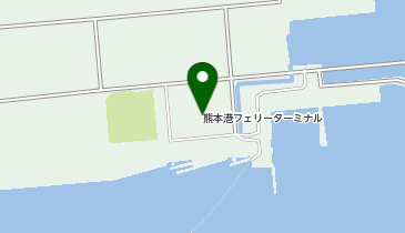 熊本港の地図画像