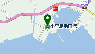 小豆島池田港の地図画像
