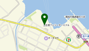 小豆島土庄港〔フェリー〕の地図画像