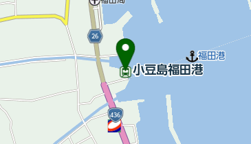 小豆島福田港の地図画像