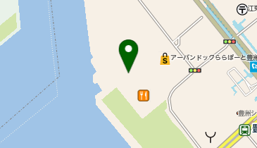 豊洲〔水上バス〕の地図画像