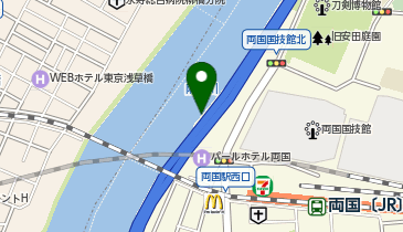 両国リバーセンターの地図画像