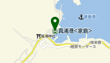 真浦港<家島>の地図画像