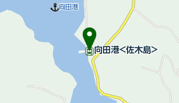 向田港<佐木島>の地図画像