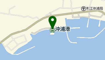 沖浦港の地図画像