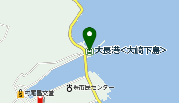 大長港<大崎下島>の地図画像