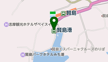 賢島港の地図画像