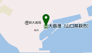 大島港〔山口県萩市〕の地図画像
