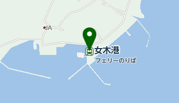 女木港の地図画像