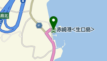 赤崎港<生口島>の地図画像