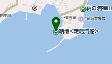 鞆港<走島汽船>の地図画像