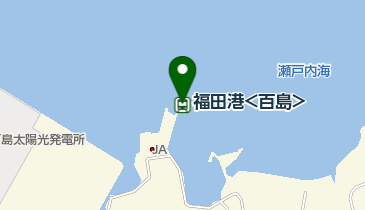 福田港<百島>の地図画像