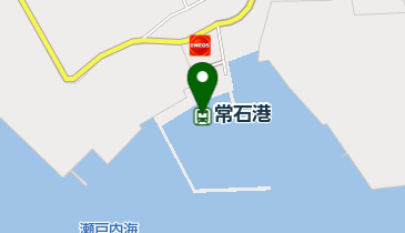 常石港の地図画像