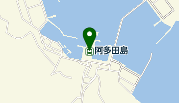 阿多田島の地図画像