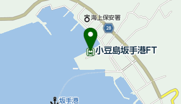 小豆島坂手港FTの地図画像