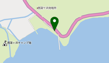 菖蒲ケ浜の地図画像