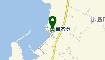青木港の地図画像