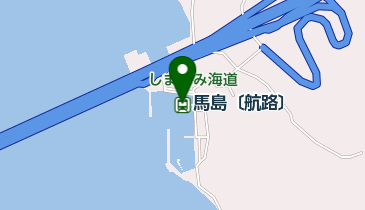 馬島〔航路〕(愛媛県)の地図画像