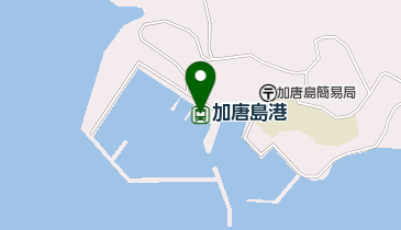 加唐島港の地図画像