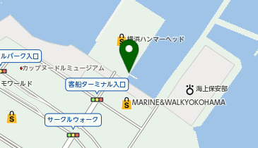 ハンマーヘッド〔水上バス〕の地図画像