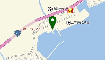 小屋河内港の地図画像