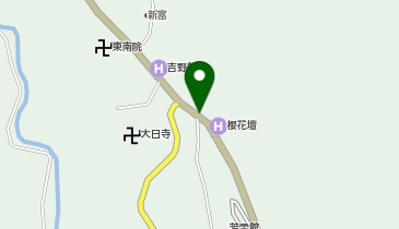 勝手神社前(奈良県)の地図画像