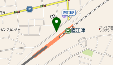 直江津駅の地図画像