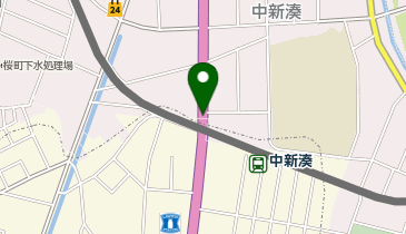 中新湊駅前の地図画像
