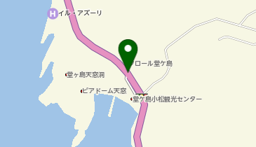 堂ヶ島の地図画像