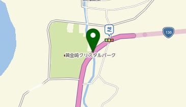 黄金崎クリスタルパークの地図画像