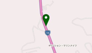 恋人岬の地図画像