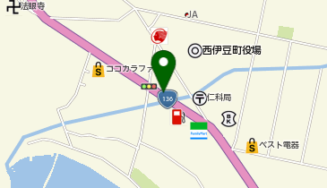 仁科車庫の地図画像