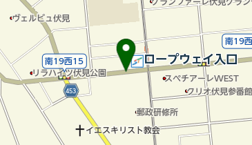 南19西15〔もいわ山ロープウェイシャトルバス〕の地図画像