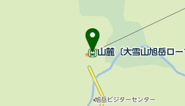 山麓〔大雪山旭岳ロープウェイ〕の地図画像
