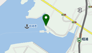 相浦港の地図画像