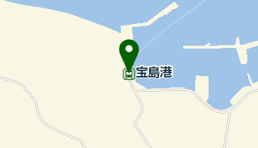 宝島港の地図画像