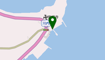 川内港の地図画像